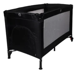 Ding Deluxe Black Campingbedje Incl. Bodemverhoger