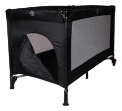 Ding Deluxe Black Campingbedje Incl. Bodemverhoger -Beste Babyproducten mamaloes ding deluxe black campingbedje incl. bodemverhoger 10
