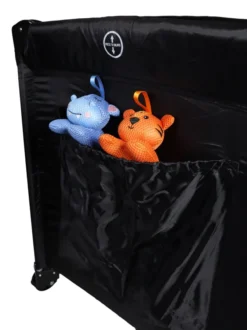 Ding Deluxe Black Campingbedje Incl. Bodemverhoger -Beste Babyproducten mamaloes ding deluxe black campingbedje incl. bodemverhoger 13