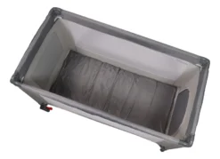 Ding Deluxe Grey Campingbedje Incl. Bodemverhoger -Beste Babyproducten mamaloes ding deluxe grey campingbedje incl. bodemverhoger 10