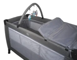 Ding Estilo Melee Grey Ledikant En Reisbedje -Beste Babyproducten mamaloes estilo m lee grey ledikant en reisbedje 4