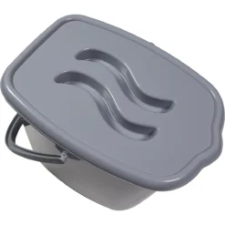 MamaLoes Grijs Badset Incl. Witte Badstandaard -Beste Babyproducten mamaloes grijs luieremmer ml050316 3 2