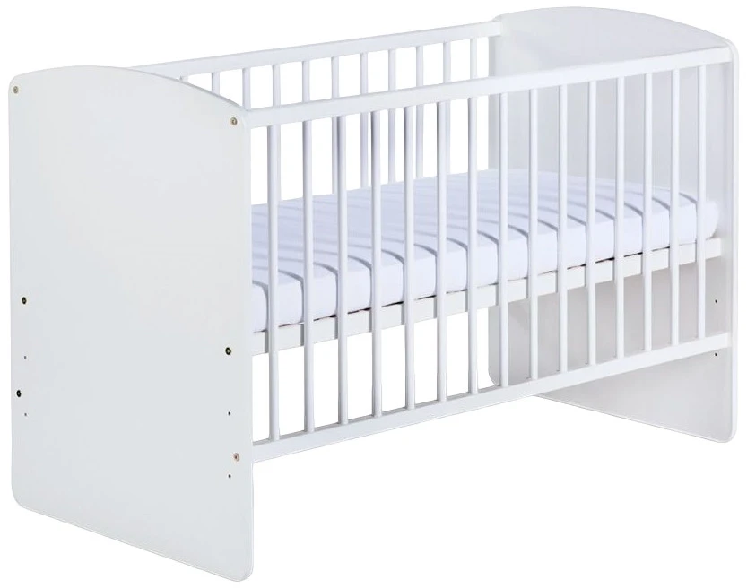 MamaLoes Ledikant Karolina Wit 60 X 120 Cm 1 MamaLoes Ledikant Karolina Wit 60 X 120 Cm