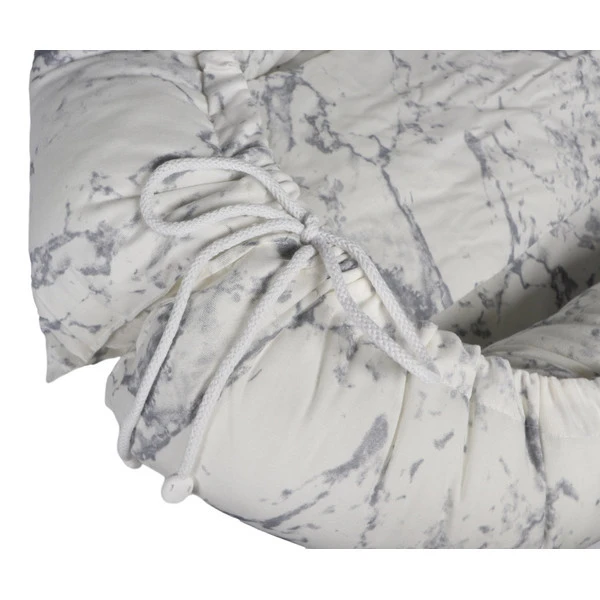 MamaLoes Marmer Wit Babynest 3 MamaLoes Marmer Wit Babynest - Afbeelding 3