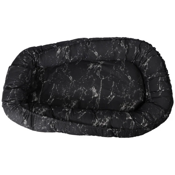 MamaLoes Marmer Zwart Babynest 2 MamaLoes Marmer Zwart Babynest - Afbeelding 2