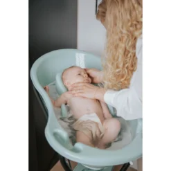 MamaLoes Grijs Badset Incl. Witte Badstandaard -Beste Babyproducten mamaloes stone green badje ml050308 01 2