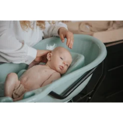 MamaLoes Stone Green Badset Incl. Zwarte Badstandaard -Beste Babyproducten mamaloes stone green badje ml050308 07 11