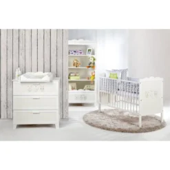 Ledikant Uil Wit 60x120 Cm -Beste Babyproducten mamaloes uil wit babykamer 4 1