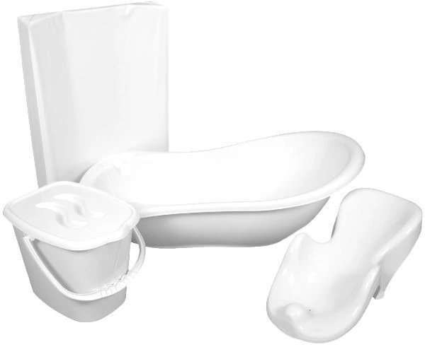 MamaLoes Wit Badset 1 MamaLoes Wit Badset