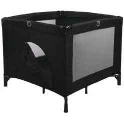 Ding Deluxe Black Inklapbare Box Incl. Bodemverhoger -Beste Babyproducten mamaloesdeluxeboxzwart 4 1