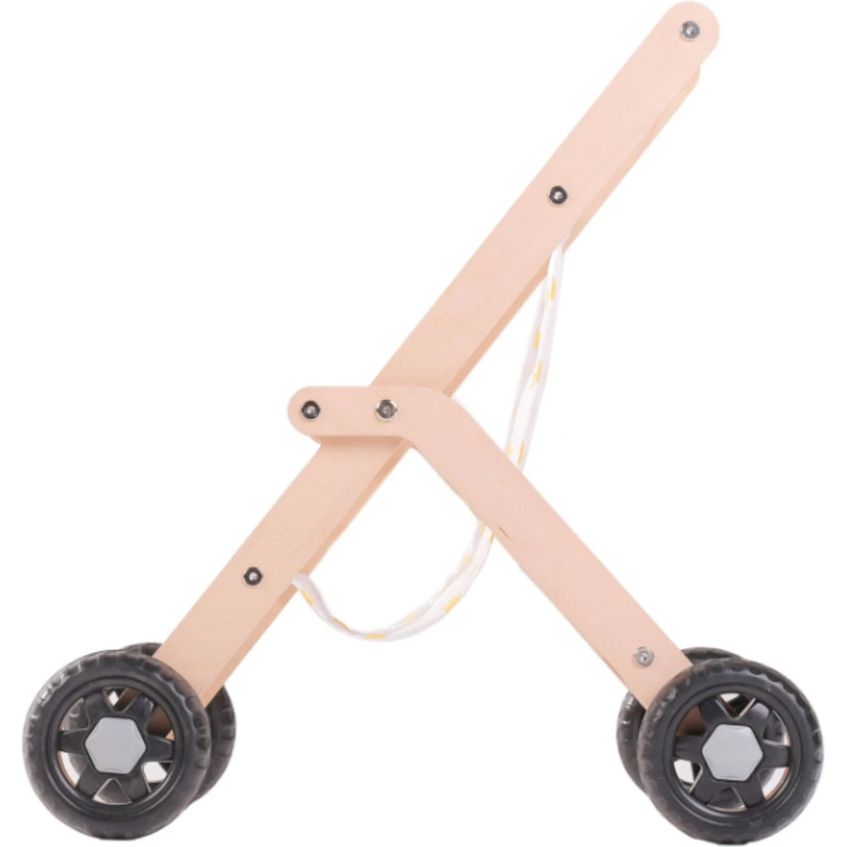 Mamatoyz Houten Poppenbuggy MT07 3 Mamatoyz Houten Poppenbuggy MT07 - Afbeelding 3