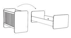 Meegroei Babykamer Naomi: Meegroei Ledikant, Commode En 2-Deurskast 13 Meegroei Babykamer Naomi: Meegroei Ledikant, Commode En 2-Deurskast -Beste Babyproducten meegroeiledikant naomi naobb20 2