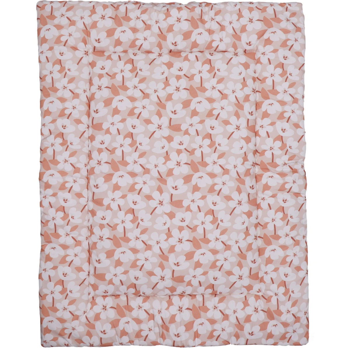 MamaLoes Nougat Bloemen 80 X 100 Cm Omkeerbaar Boxkleed ML020233 4 MamaLoes Nougat Bloemen 80 X 100 Cm Omkeerbaar Boxkleed ML020233 - Afbeelding 4