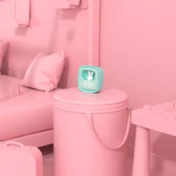 MOB Billy Turquoise Klok En Nachtlampje BILLY-BL-01 -Beste Babyproducten mob billy turquiose klok en nachtlampje billy bl 01 4