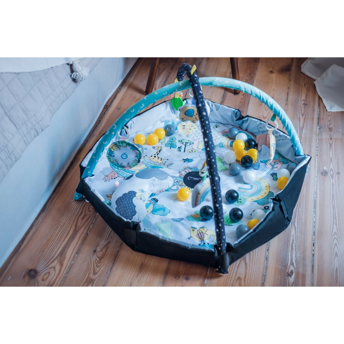 Momi Day & Night Educatief Speelkleed/Ballenbak MAED00016 15 Momi Day & Night Educatief Speelkleed/Ballenbak MAED00016 - Afbeelding 15