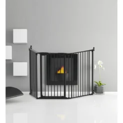 Noma Zwart 5-Delige Kamerverdeler En Traphek Veiligheidshek 94238 -Beste Babyproducten noma zwart 5 delige kamerverdeler en traphek veiligheidshek 94238 1