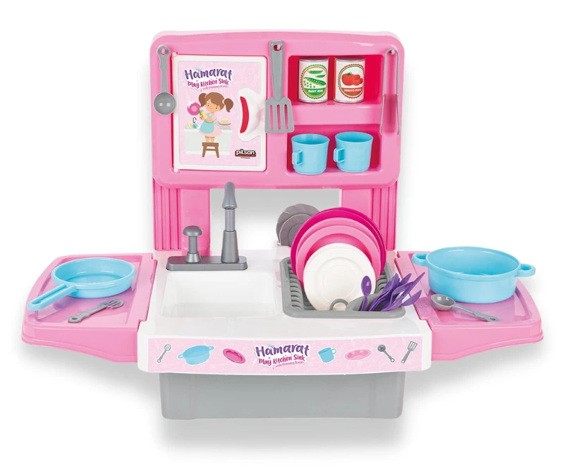 Pilsan Speelgoed Keuken Met Werkende Kraan 03 602 2 Pilsan Speelgoed Keuken Met Werkende Kraan 03 602 - Afbeelding 2