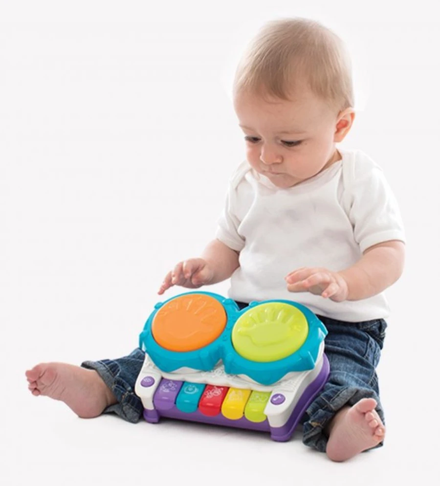 Playgro 2-in-1 Light Up Music Maker Activiteitenspeeltje P6384144 2 Playgro 2-in-1 Light Up Music Maker Activiteitenspeeltje P6384144 - Afbeelding 2