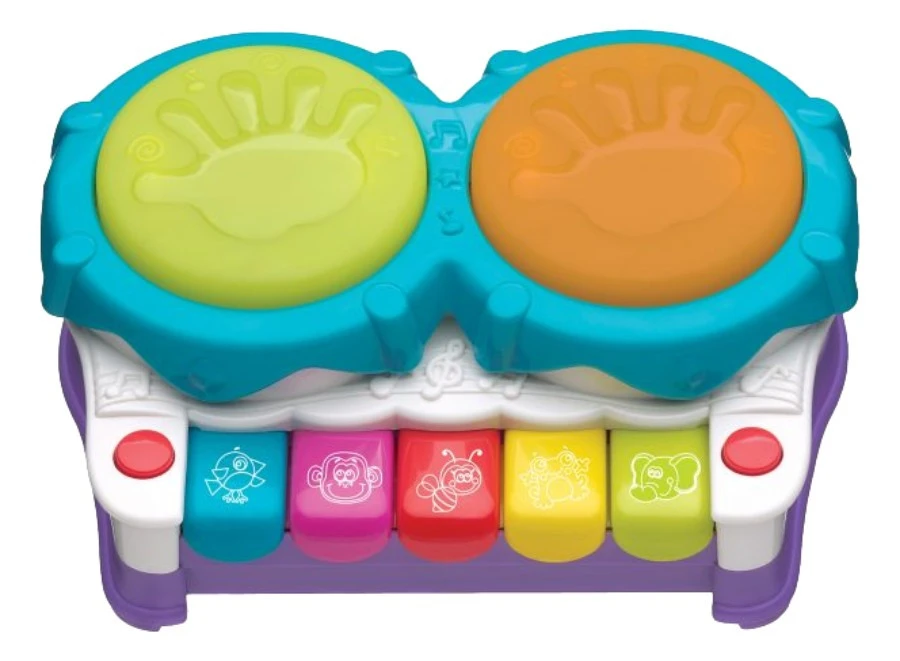 Playgro 2-in-1 Light Up Music Maker Activiteitenspeeltje P6384144 1 Playgro 2-in-1 Light Up Music Maker Activiteitenspeeltje P6384144