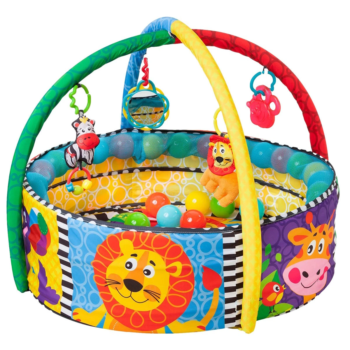 Playgro Play & Grow Activiteiten Speelkleed Ballenbak P0184007 1 Playgro Play & Grow Activiteiten Speelkleed Ballenbak P0184007