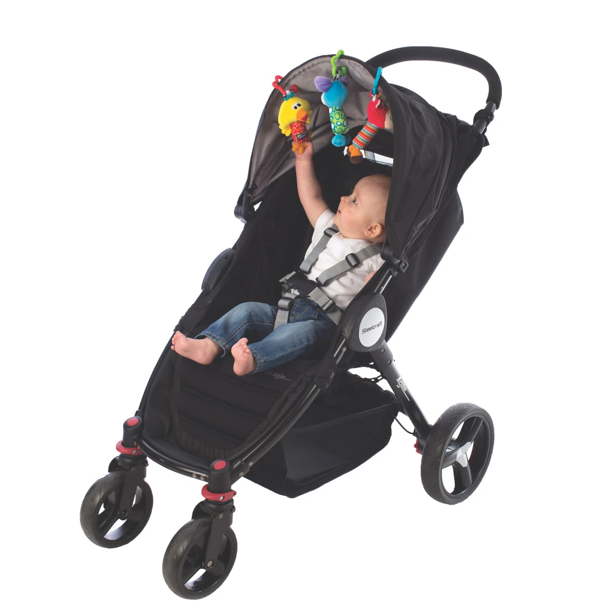 Playgro Tinkle Trio Buggyspeeltjes P0181059 3 Playgro Tinkle Trio Buggyspeeltjes P0181059 - Afbeelding 3