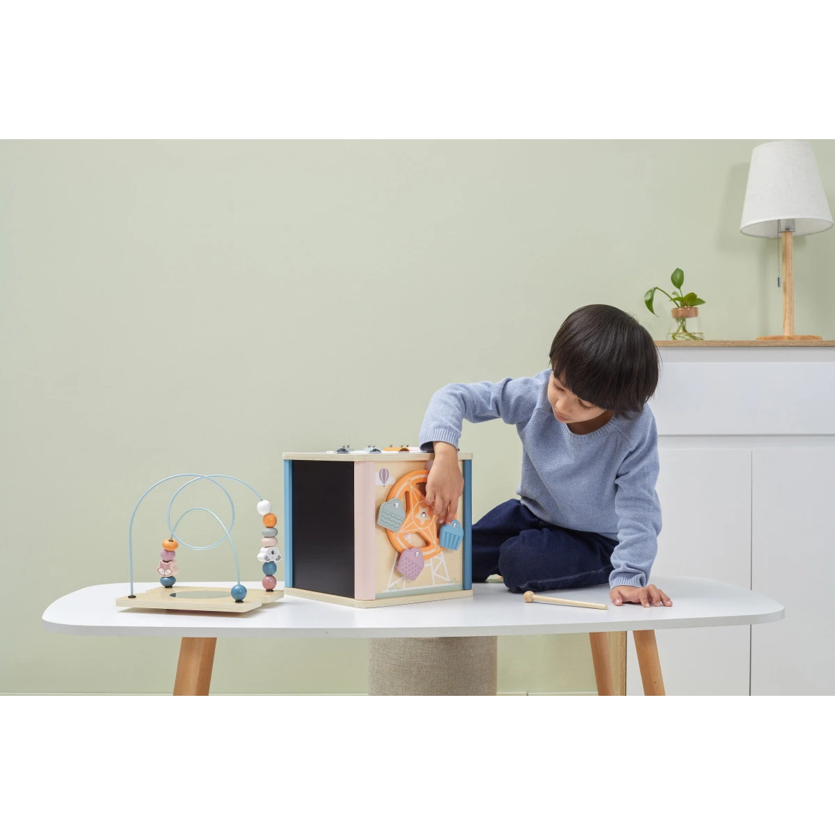 PolarB Houten 8-in-1 Activiteiten Box 44098 8 PolarB Houten 8-in-1 Activiteiten Box 44098 - Afbeelding 8