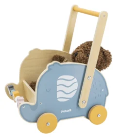 PolarB Olifant Houten Poppenwagentje 44031 -Beste Babyproducten polarb olifant houten poppenwagentje 44031 3