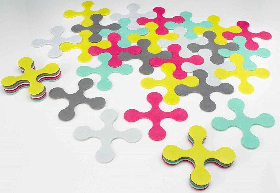 Prince Lionheart Anti-slip Badmatjes 18 Stuks 7451 2 Prince Lionheart Anti-slip Badmatjes 18 Stuks 7451 - Afbeelding 2