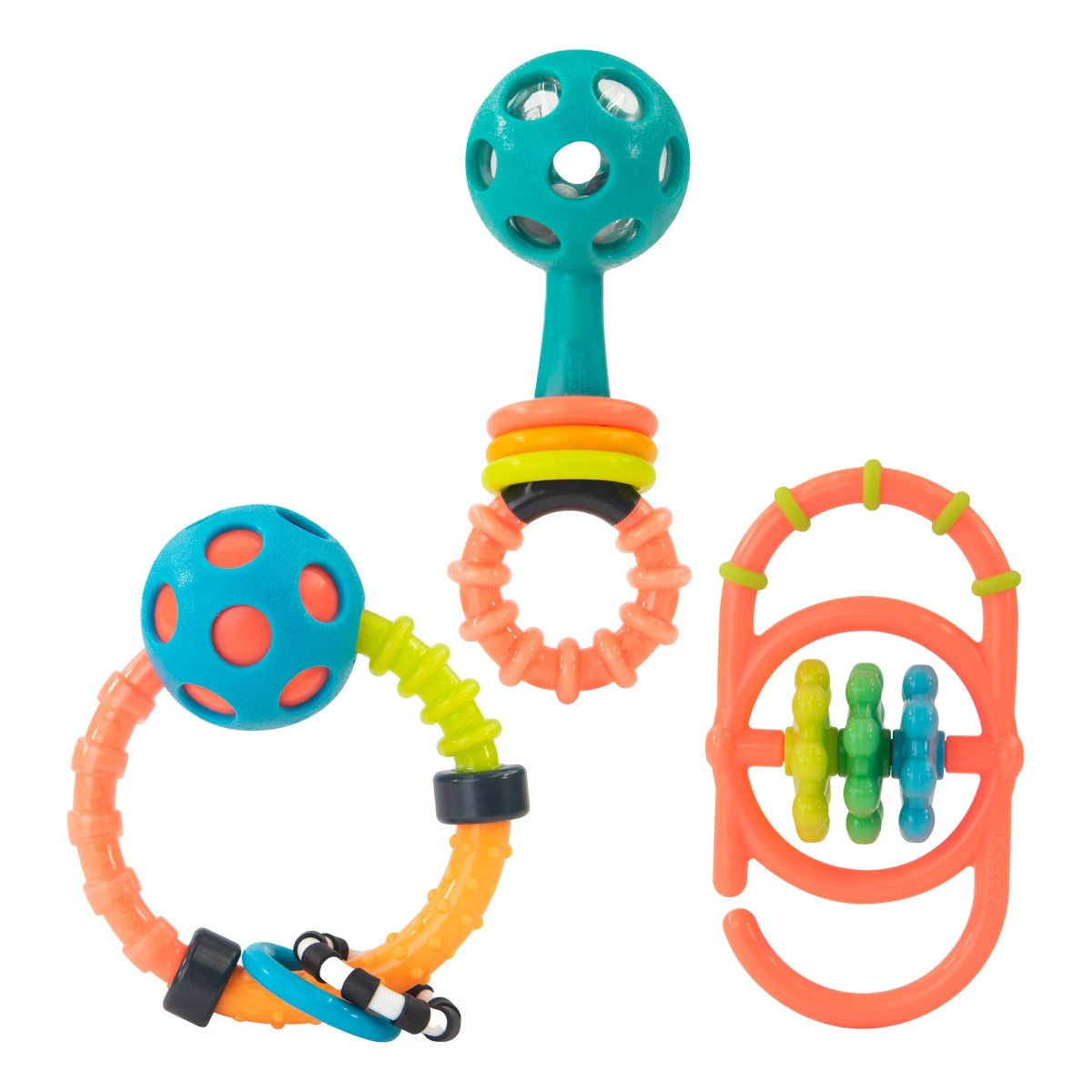 Sassy My First Rattles Set Met Rammelaars S80800 1 Sassy My First Rattles Set Met Rammelaars S80800