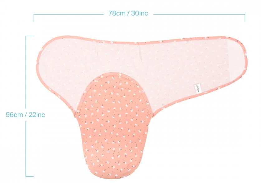 Sevibaby Blossom Jersey Inbakerdoek 118-169 5 Sevibaby Blossom Jersey Inbakerdoek 118-169 - Afbeelding 5