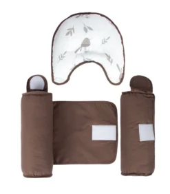 Sevibaby Brown Birds Steunkussen Met Hoofdkussentje 33-149 14 Sevibaby Brown Birds Steunkussen Met Hoofdkussentje 33-149 -Beste Babyproducten sevibaby brown birds steunkussen met hoofdkussentje 5