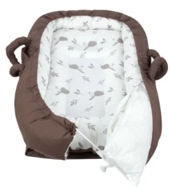 Sevibaby Brown Reflux Multifunctioneel Draagbaar Babynest 275-149 -Beste Babyproducten sevibaby nougat reflux multifunctioneel draagbaar babynest 275 149 4 1