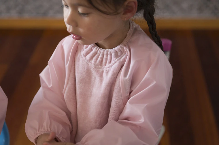 Silly Billyz Towel Antique Pink Messy Eater Slab 117318 2 Silly Billyz Towel Antique Pink Messy Eater Slab 117318 - Afbeelding 2