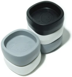 Spacebabies Bed Blocks Grey/wit/zwart SB009 -Beste Babyproducten spacebabies bedblocks grijs 1 4