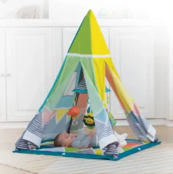 Infantino Large Teepee Gym Speelkleed BK-216143 -Beste Babyproducten teepee sfeer 2