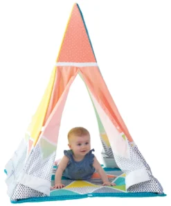 Infantino Large Teepee Gym Speelkleed BK-216143 -Beste Babyproducten teepee sfeer 3