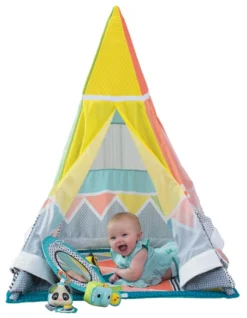 Infantino Large Teepee Gym Speelkleed BK-216143 -Beste Babyproducten teepee sfeer 4