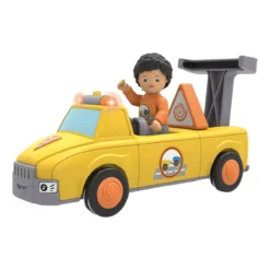 Toddys Chris Carry Educatieve Modulaire Speelgoedauto Met Pop TO-0123