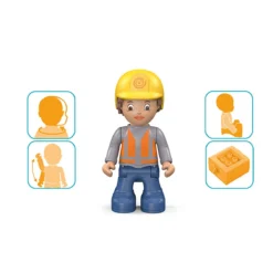 Toddys Luke Loady Educatieve Modulaire Speelgoedauto Met Pop TO-0126 -Beste Babyproducten toddys luke loady educatieve modulaire speelgoedauto met pop 6