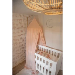 Tryco Goud Ovaal Sluierstandaard Met Voet TR-432104 -Beste Babyproducten tryco klamboe goud 01