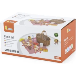 Viga Houten Picknick Set 44676 -Beste Babyproducten viga houten picknick set 44676 4