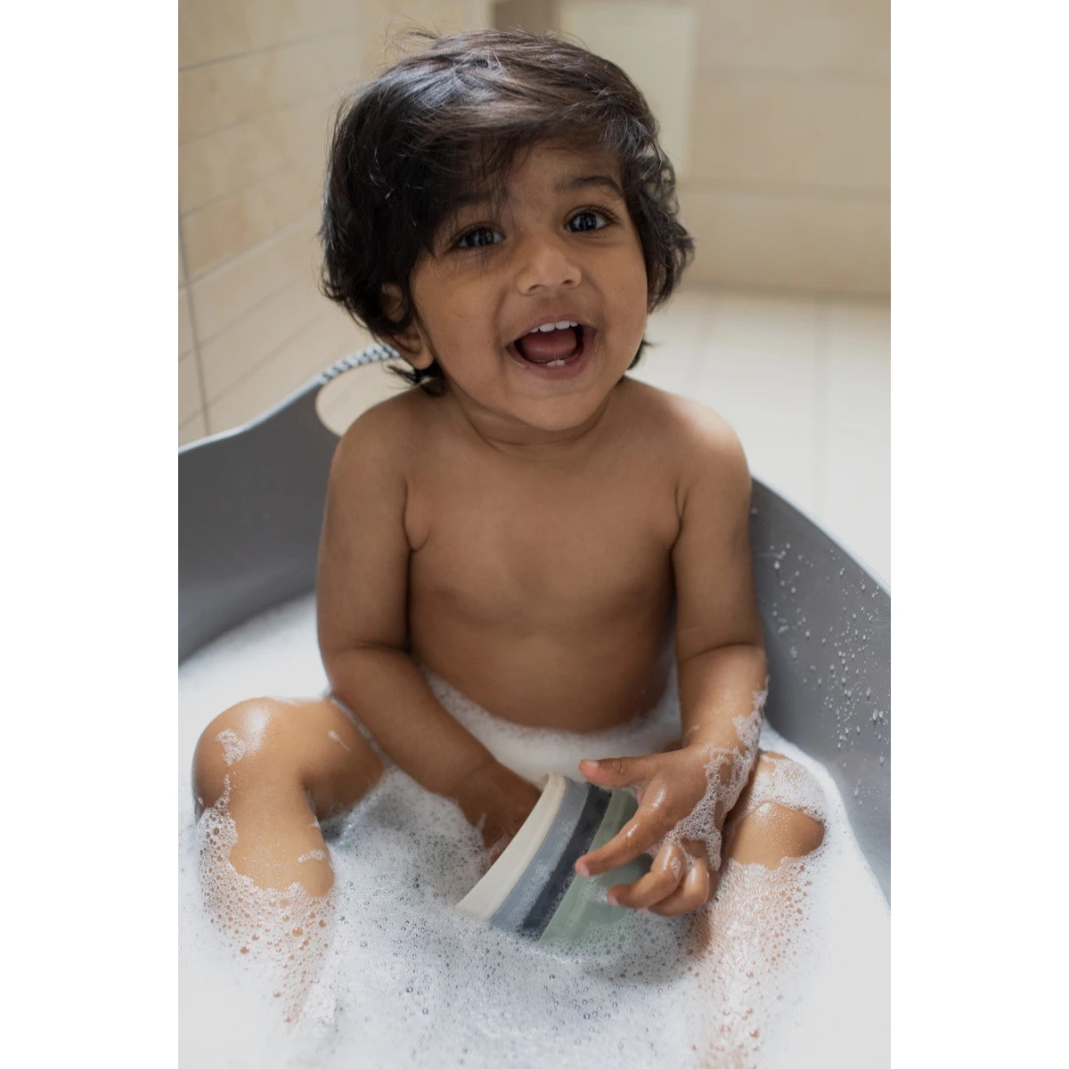 Bibs Bright Rainbow Wobbly Tower Stapeltoren 4100101 4 Bibs Bright Rainbow Wobbly Tower Stapeltoren 4100101 - Afbeelding 4