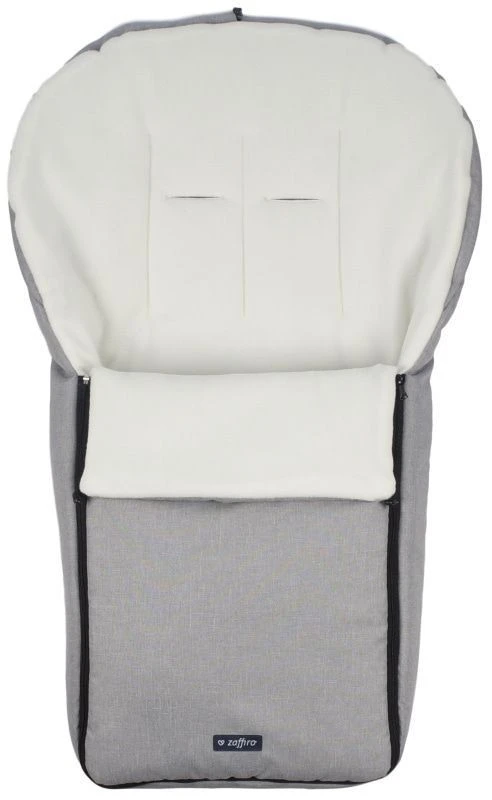 Zaffiro Melange Grijs Wit Universele Afritsbare Voetenzak S13 1 Zaffiro Melange Grijs Wit Universele Afritsbare Voetenzak S13