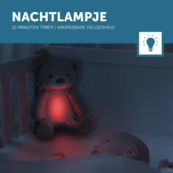 Zazu Brody De Beer Roze Slaaptrainer ZA-BRODY-03 -Beste Babyproducten zazu brody de beer roze slaaptrainer sfeer 4