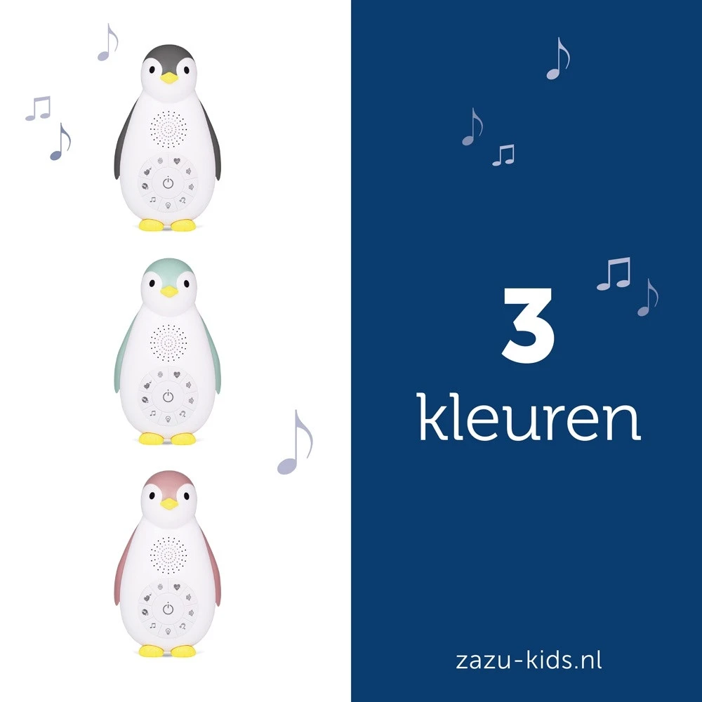 Zazu Zoe De Pinguin Blauw 3 In 1 Muziekdoosje ZA-ZOE-02 9 Zazu Zoe De Pinguin Blauw 3 In 1 Muziekdoosje ZA-ZOE-02 - Afbeelding 9